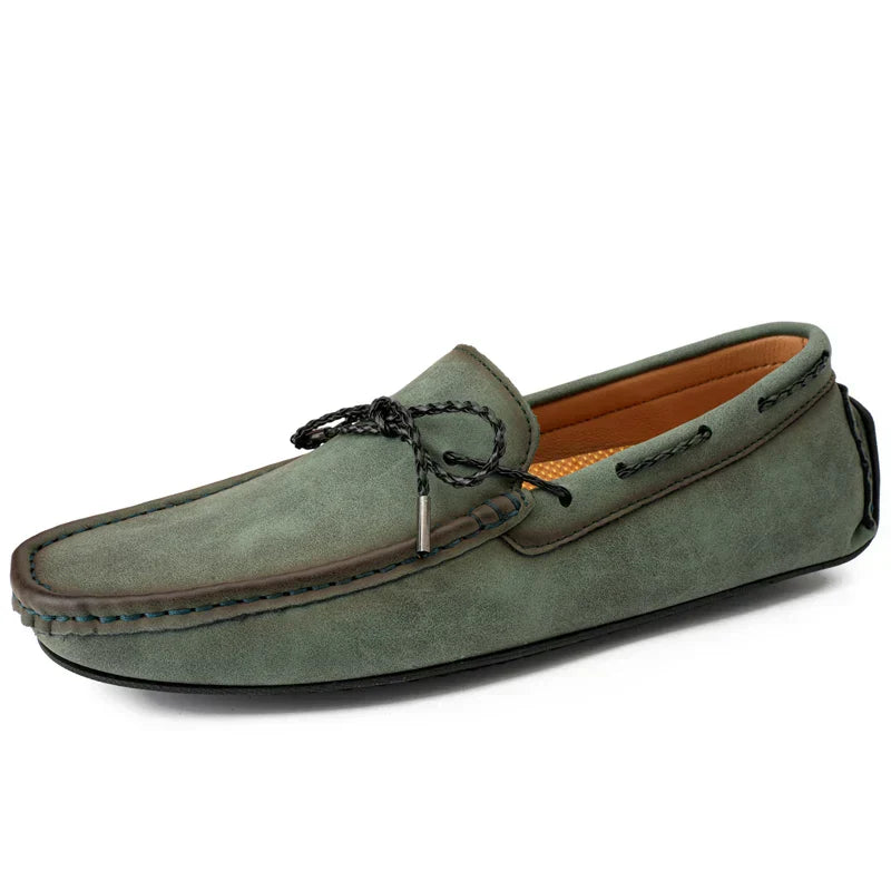 Armando | Mocassins em camurça feito à mão