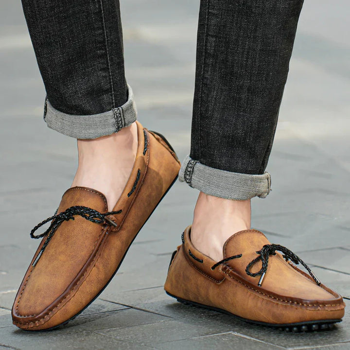 Armando | Mocassins em camurça feito à mão