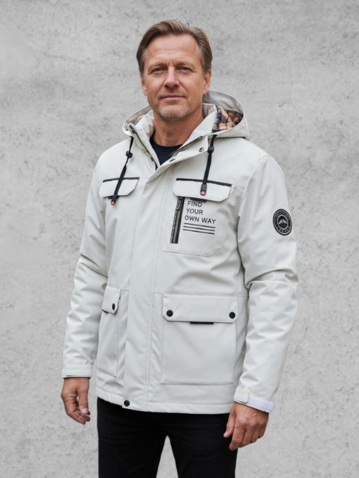 Casimiro | Casaco de inverno de homem com capuz