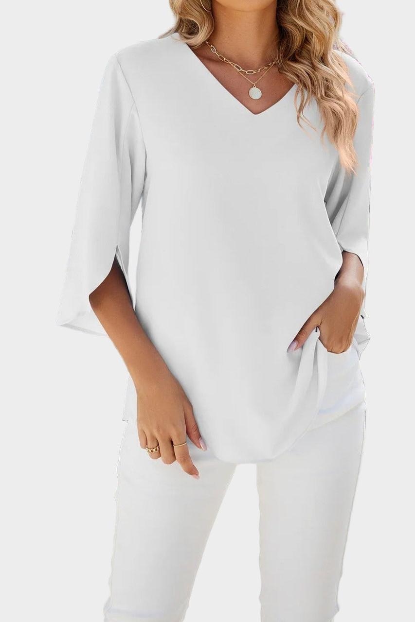Vânia | Blusa com volant