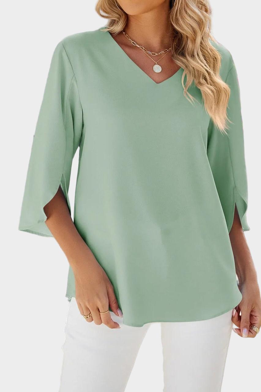 Vânia | Blusa com volant