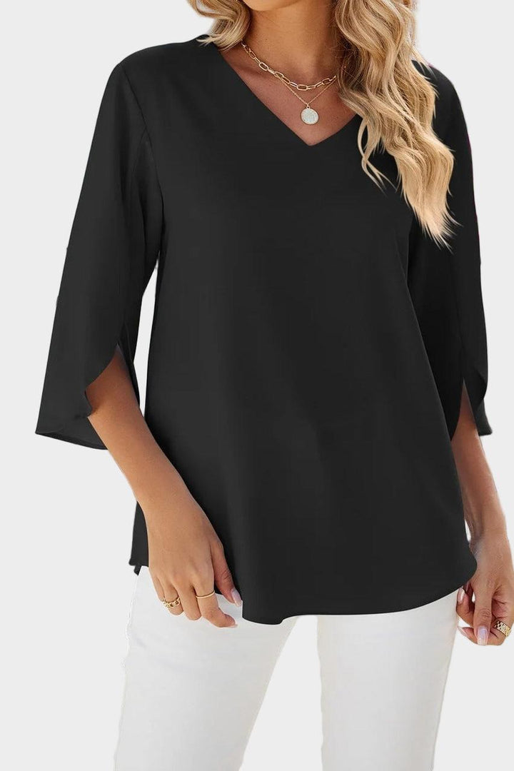 Vânia | Blusa com volant