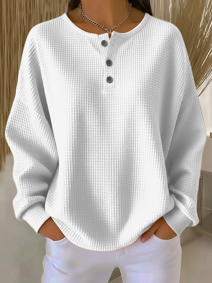 Carla | Camisola em vaffelstrikket