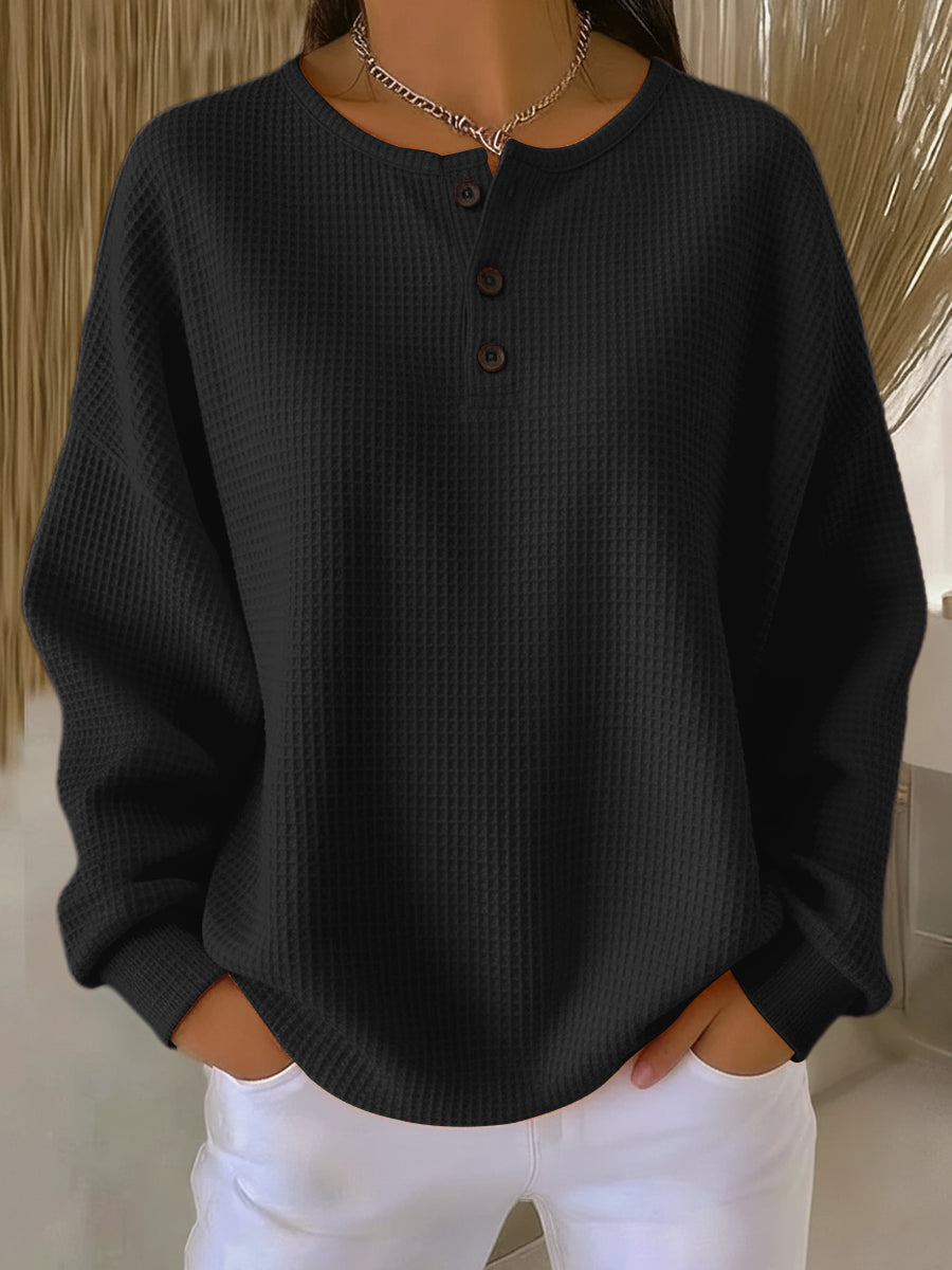 Carla | Camisola em vaffelstrikket