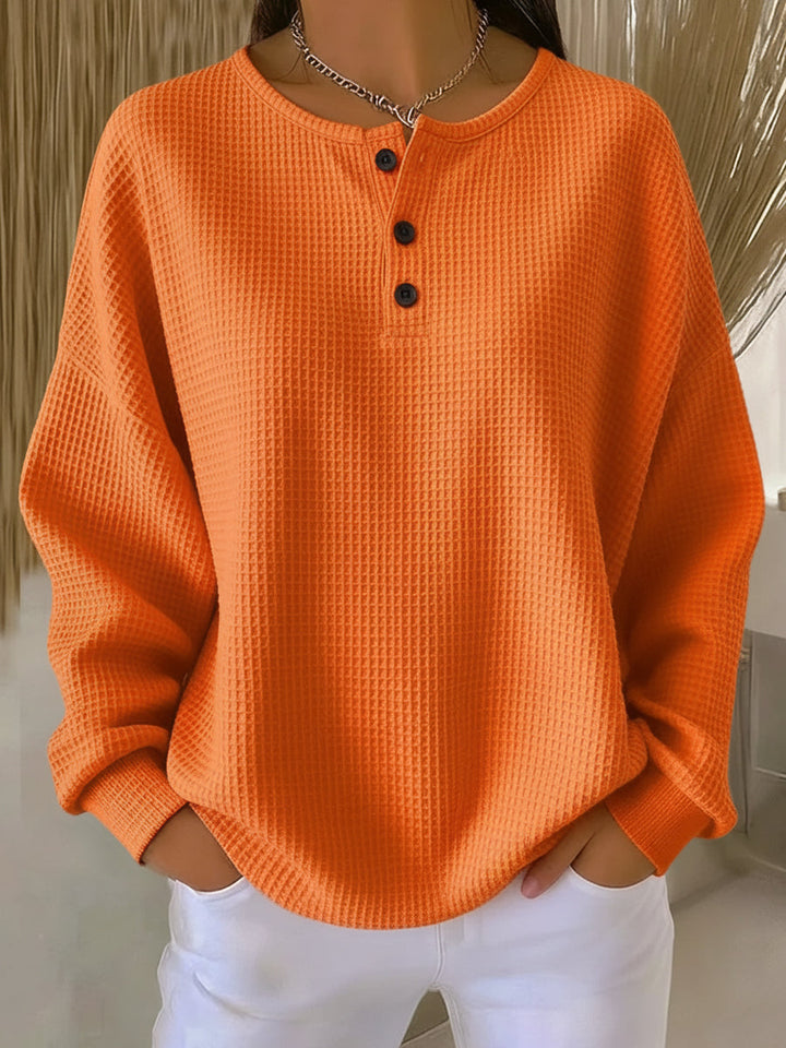 Carla | Camisola em vaffelstrikket