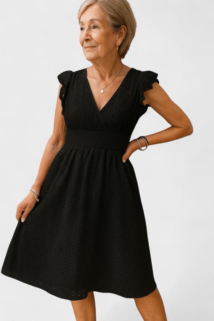 Mariana | Vestido midi franzido