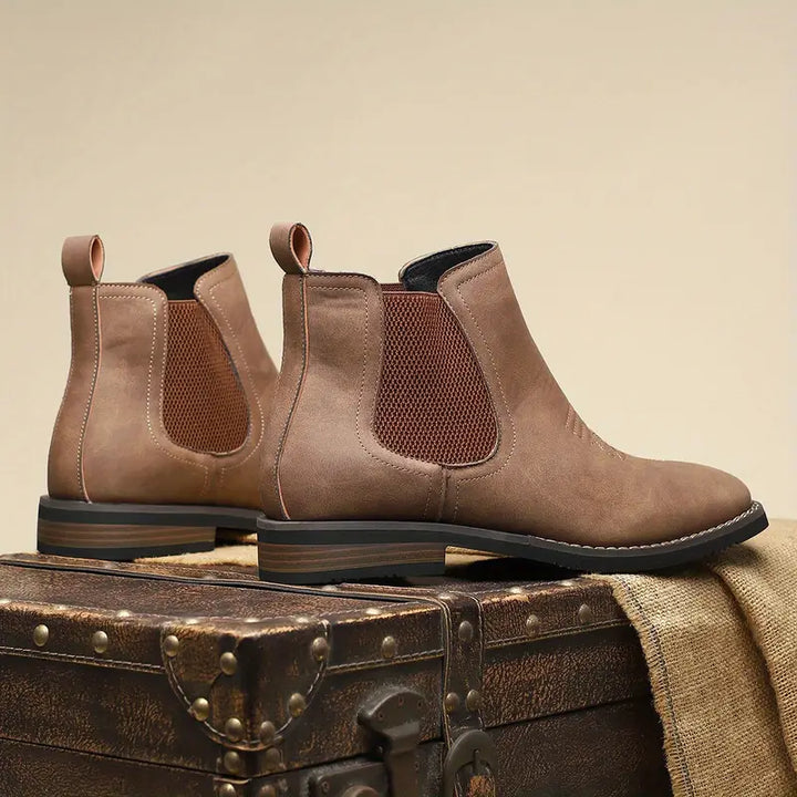 Domingos | Botas em pele clássicos para uomini