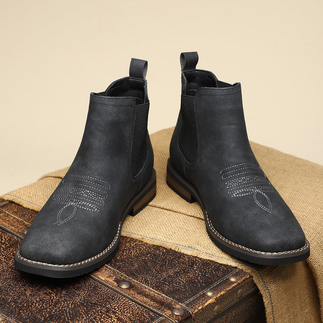 Domingos | Botas em pele clássicos para uomini