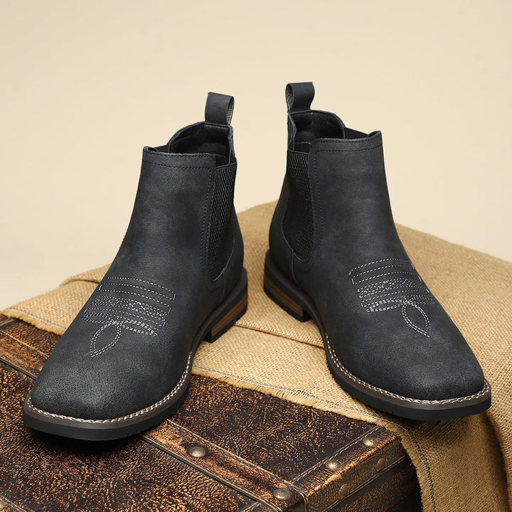 Domingos | Botas em pele clássicos para uomini