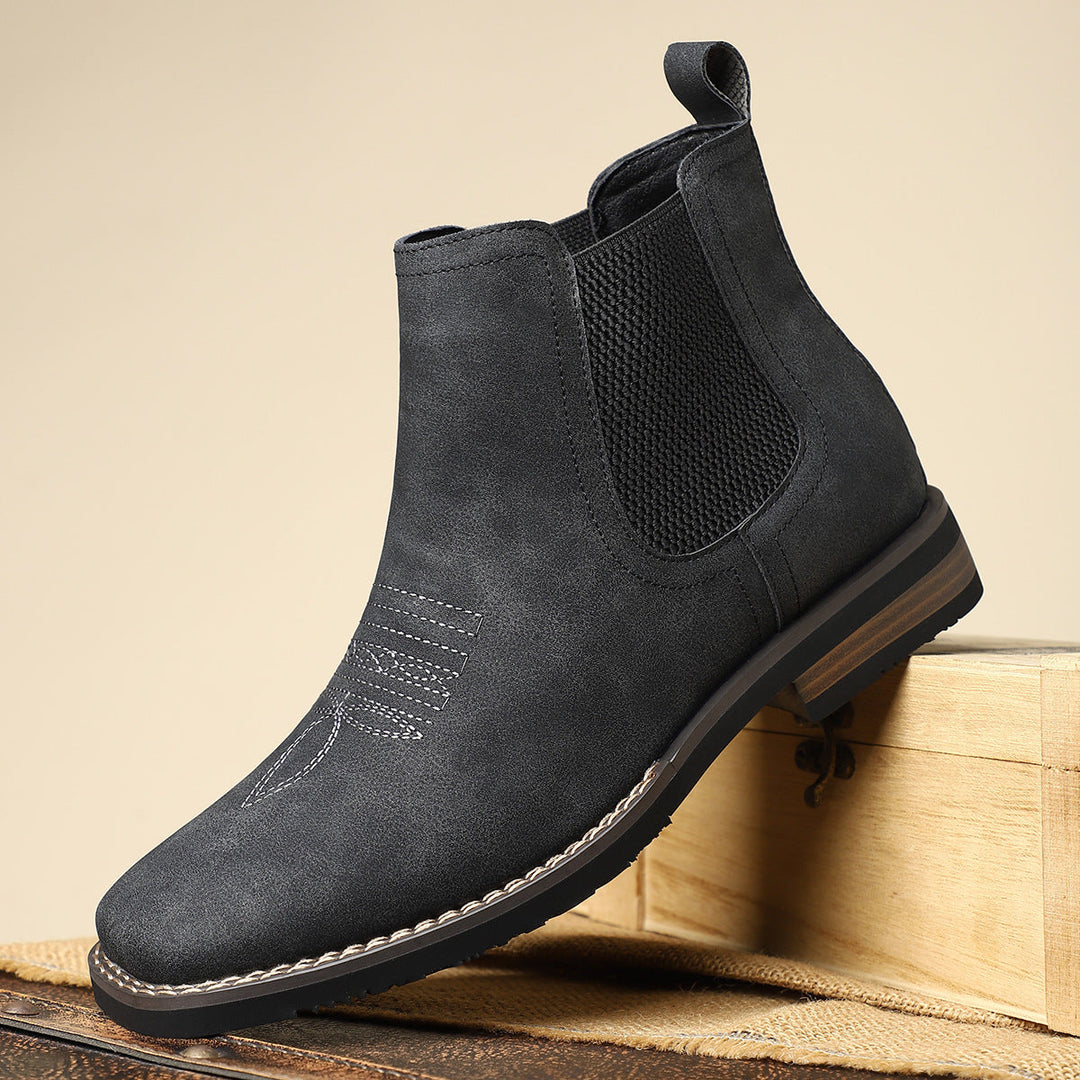 Domingos | Botas em pele clássicos para uomini