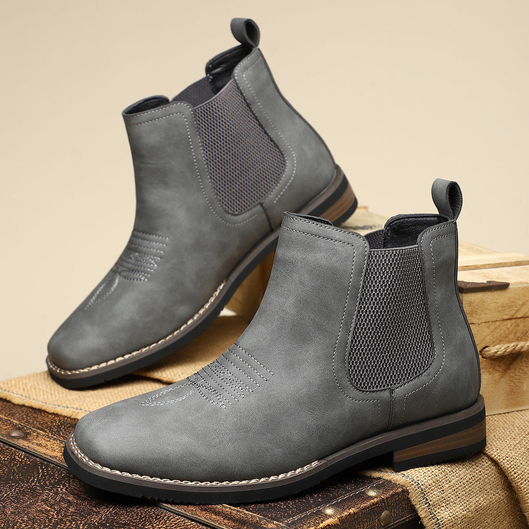 Domingos | Botas em pele clássicos para uomini