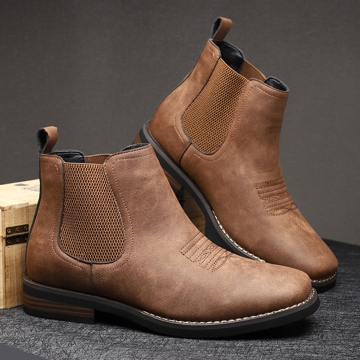 Domingos | Botas em pele clássicos para uomini