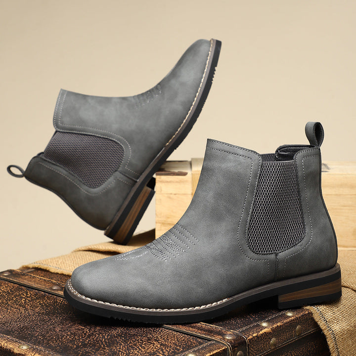 Domingos | Botas em pele clássicos para uomini