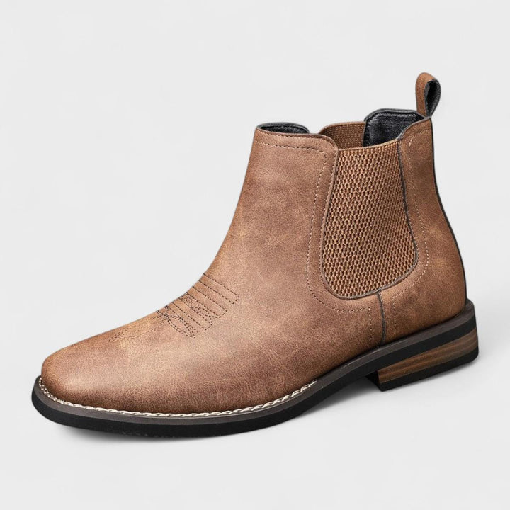 Domingos | Botas em pele clássicos para uomini