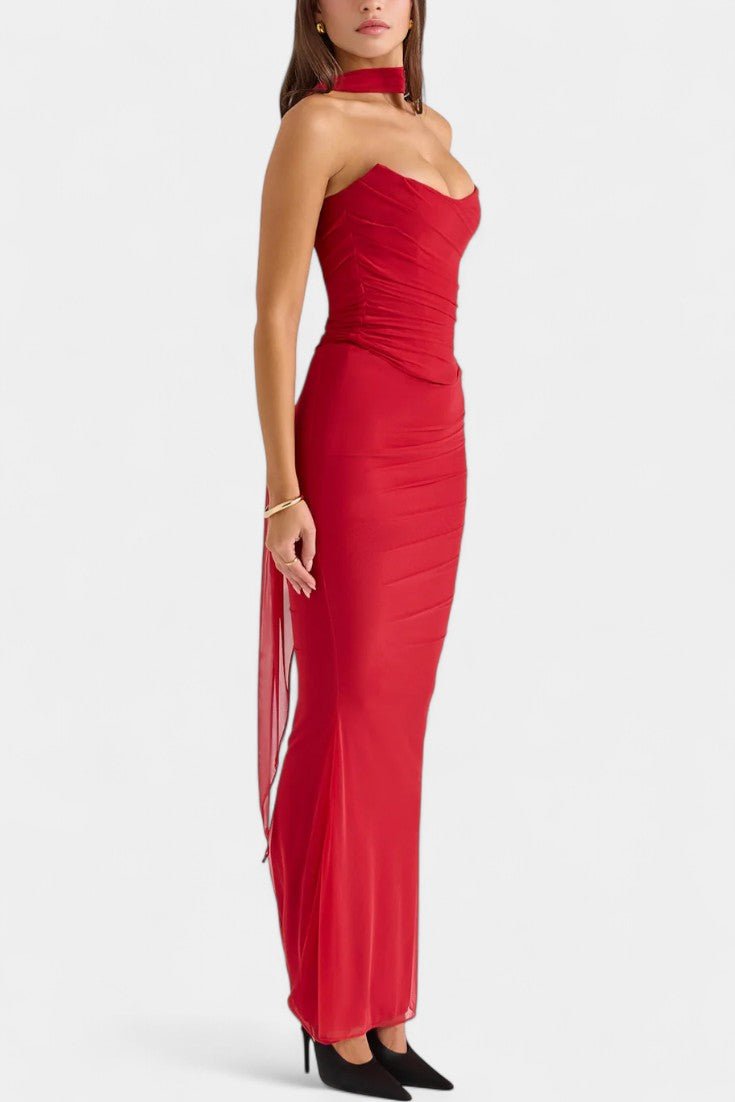 Inês | Vestido decorativo em rede