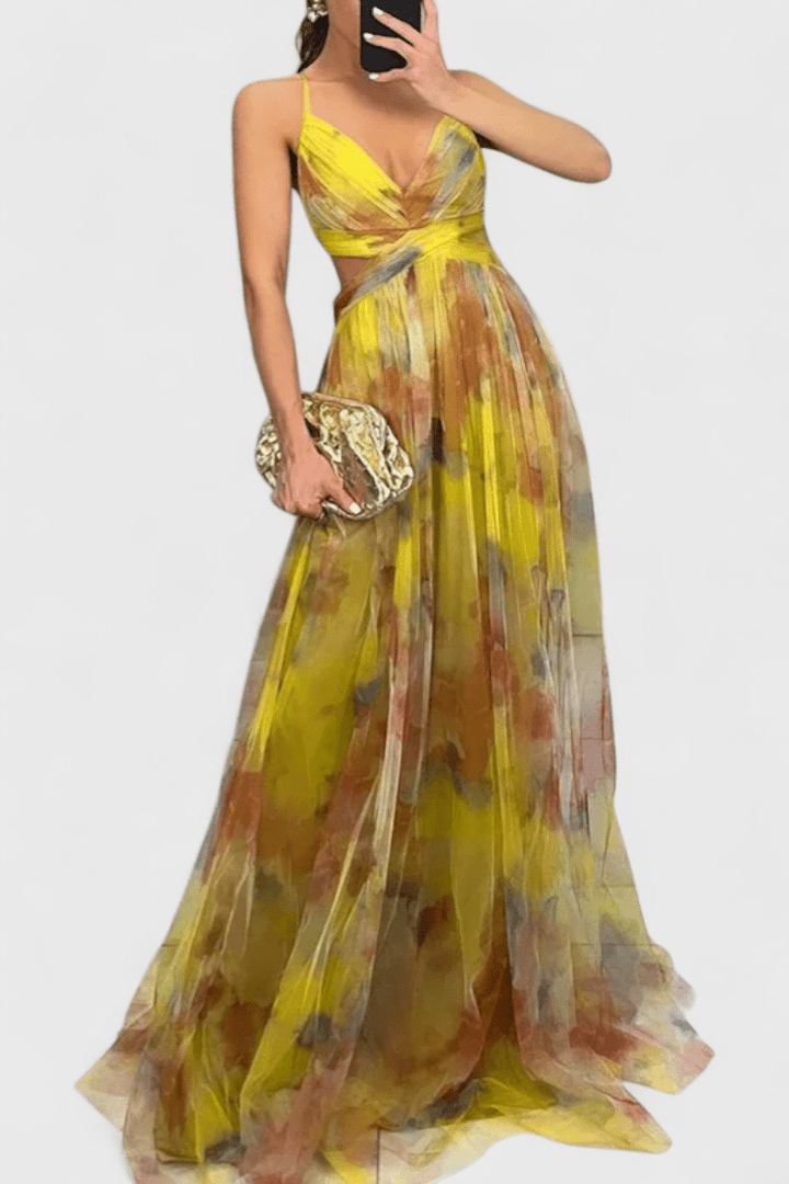 Vânia | Vestido a flores