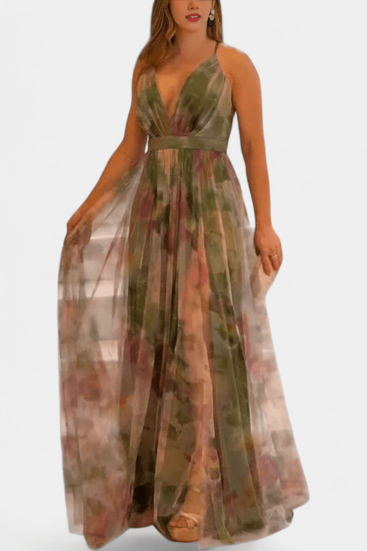 Vânia | Vestido a flores