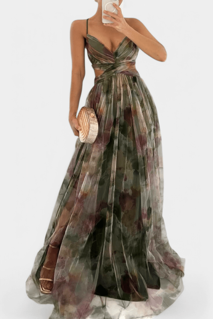 Vânia | Vestido a flores