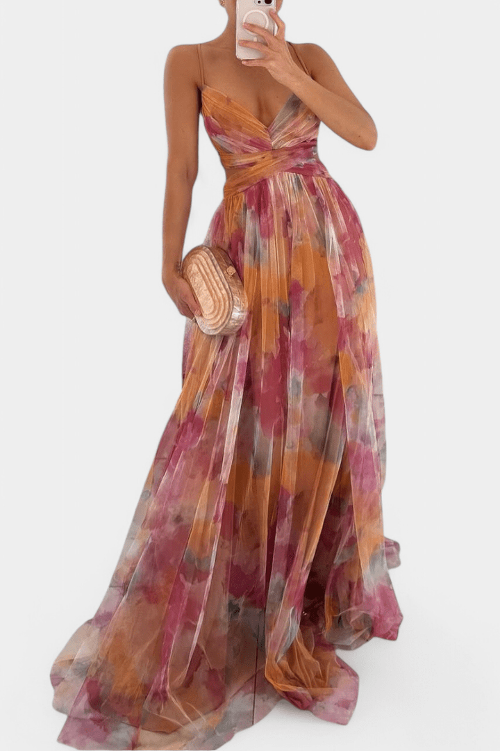 Vânia | Vestido a flores