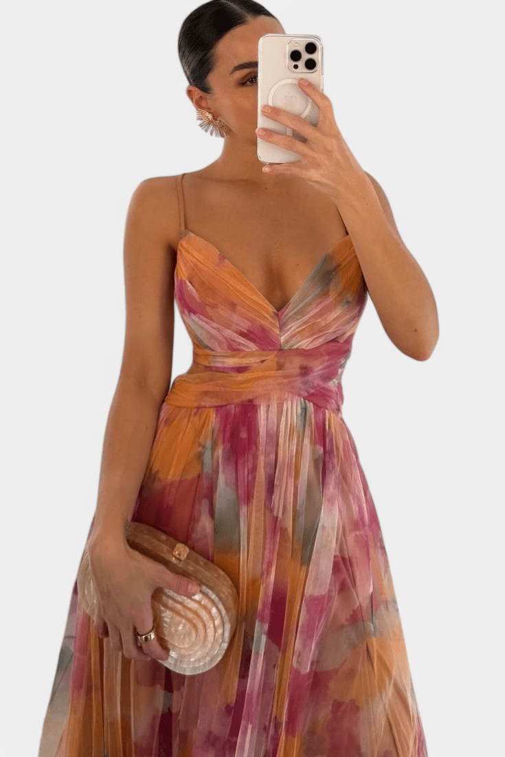 Vânia | Vestido a flores