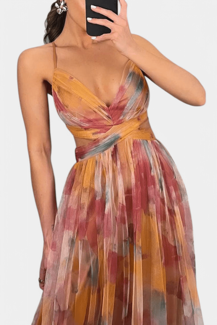 Vânia | Vestido a flores