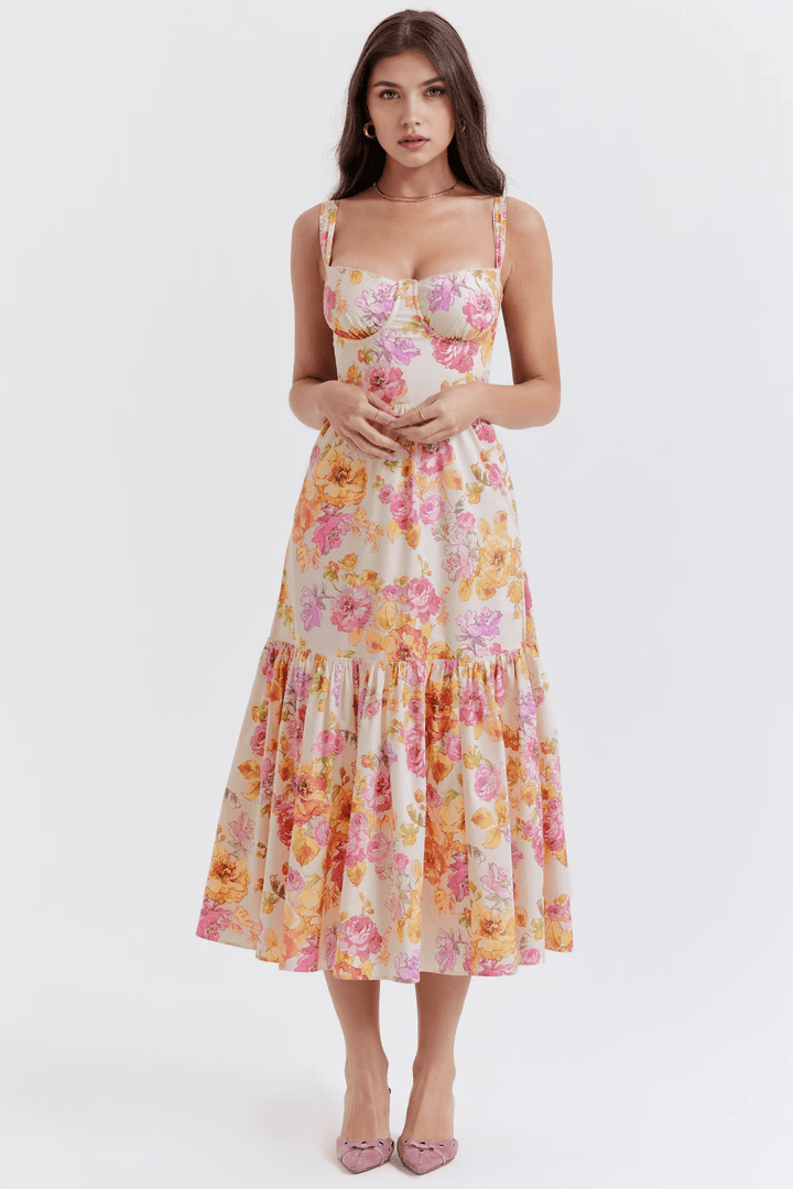 Joana | Vestido midi
