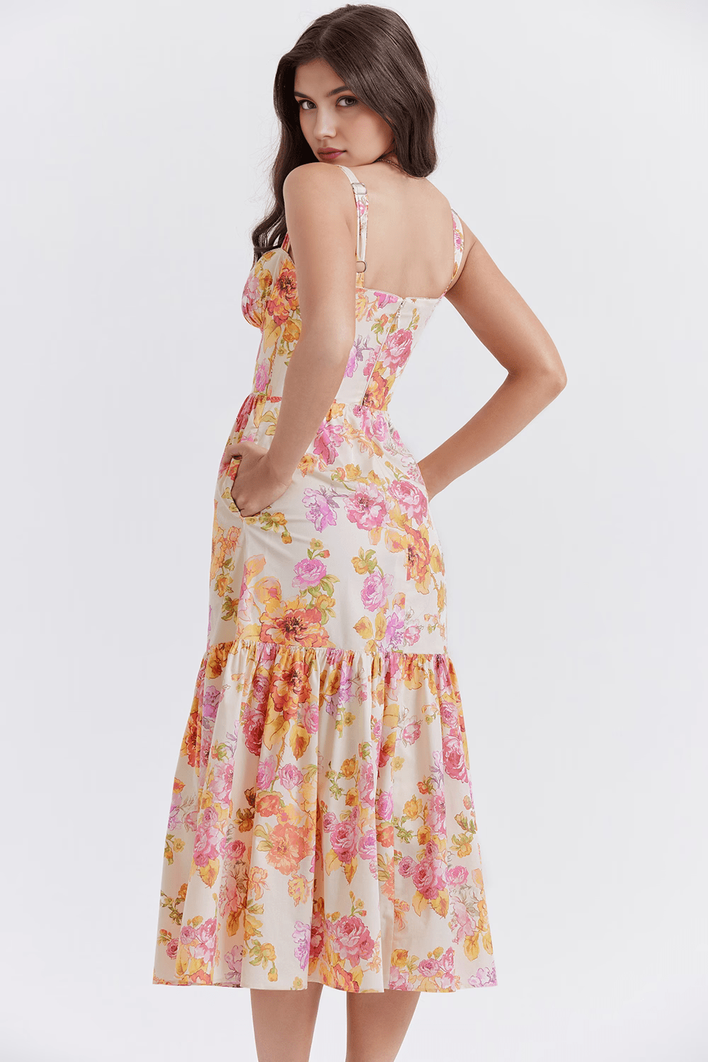 Joana | Vestido midi