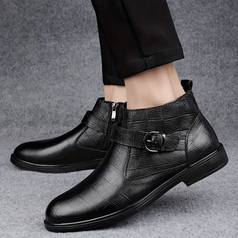 Joaquim | Ranger botas em pele