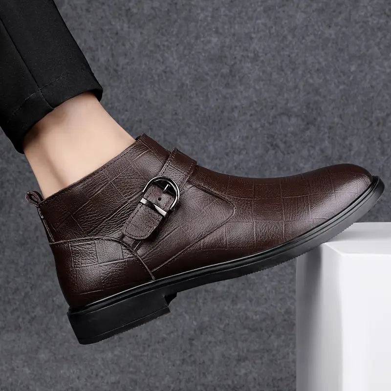 Joaquim | Ranger botas em pele