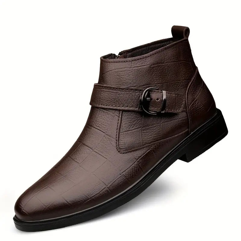 Joaquim | Ranger botas em pele