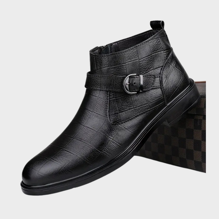 Joaquim | Ranger botas em pele
