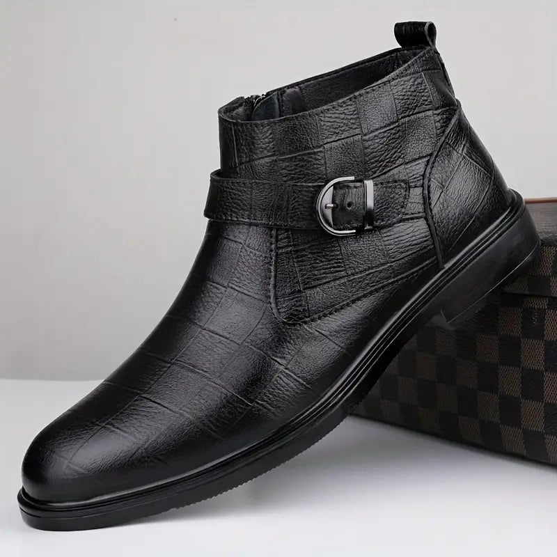 Joaquim | Ranger botas em pele