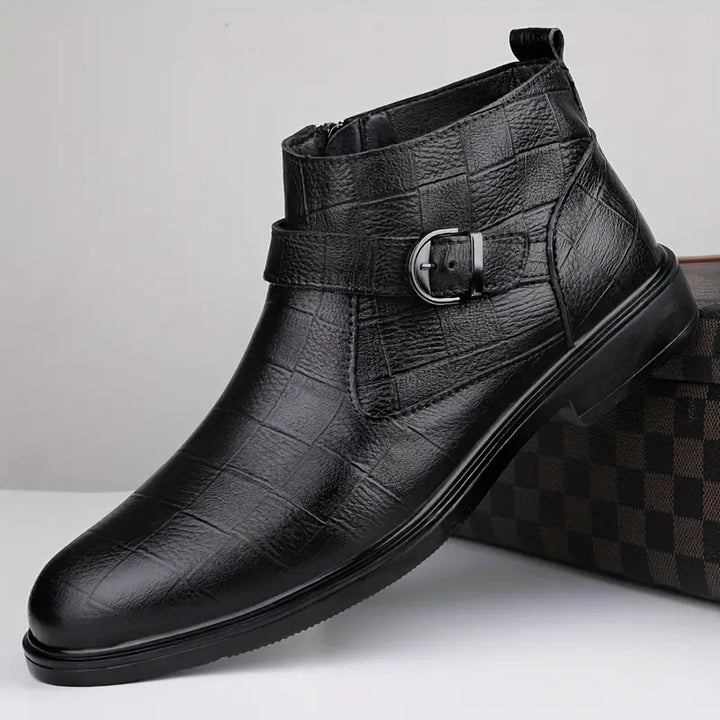 Joaquim | Ranger botas em pele