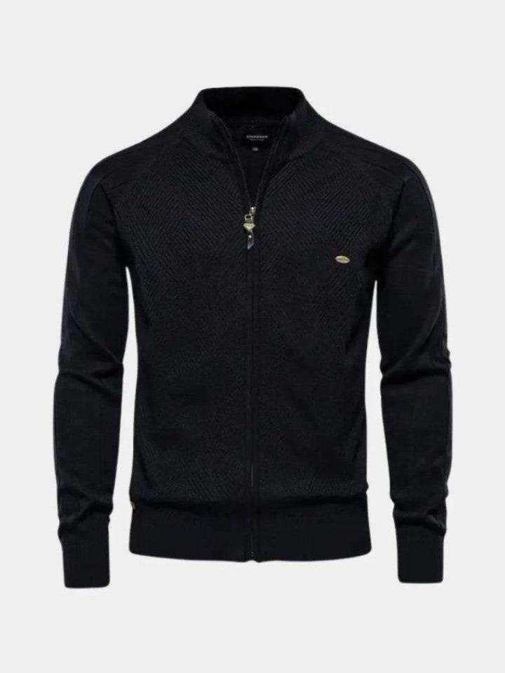 Casimiro | Cardigan em malha com fecho