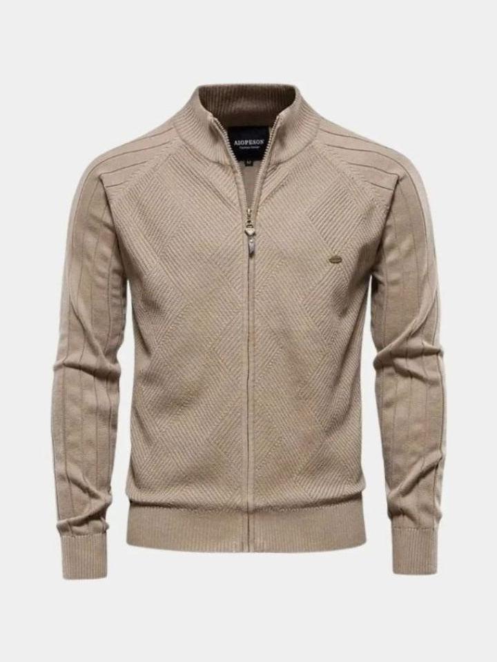 Casimiro | Cardigan em malha com fecho