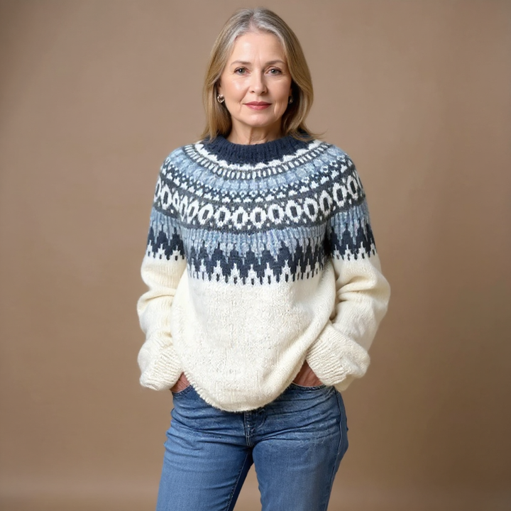 Cristina | Camisola vintage islandês