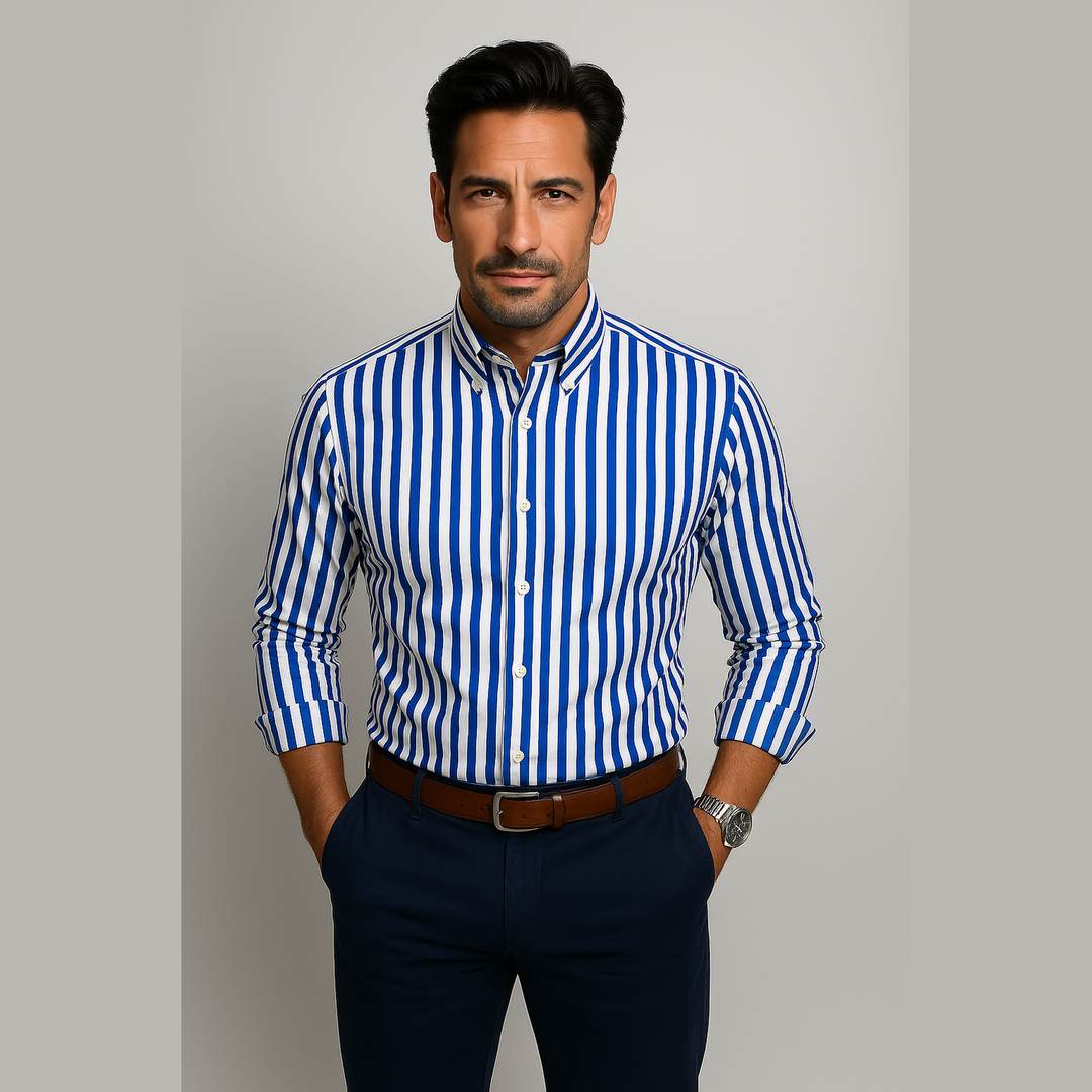 Rui | Camisa às riscas de verão