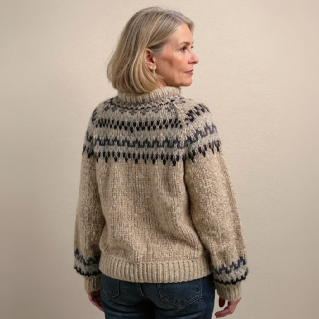 Raquel | Camisola vintage islandês