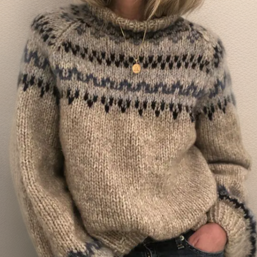 Raquel | Camisola vintage islandês