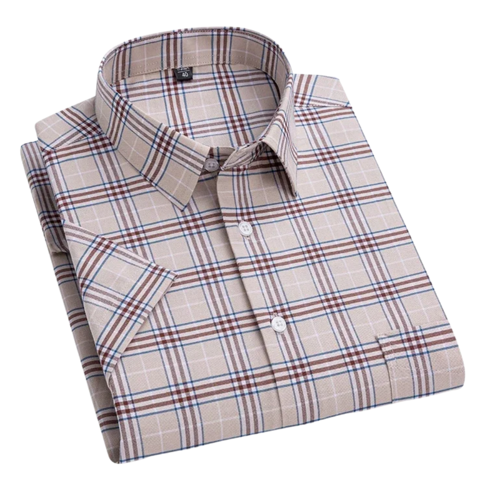 Nuno | Camisa de manga curta katoonskjorte