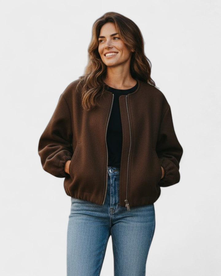 Paula | Casaco bomber curta