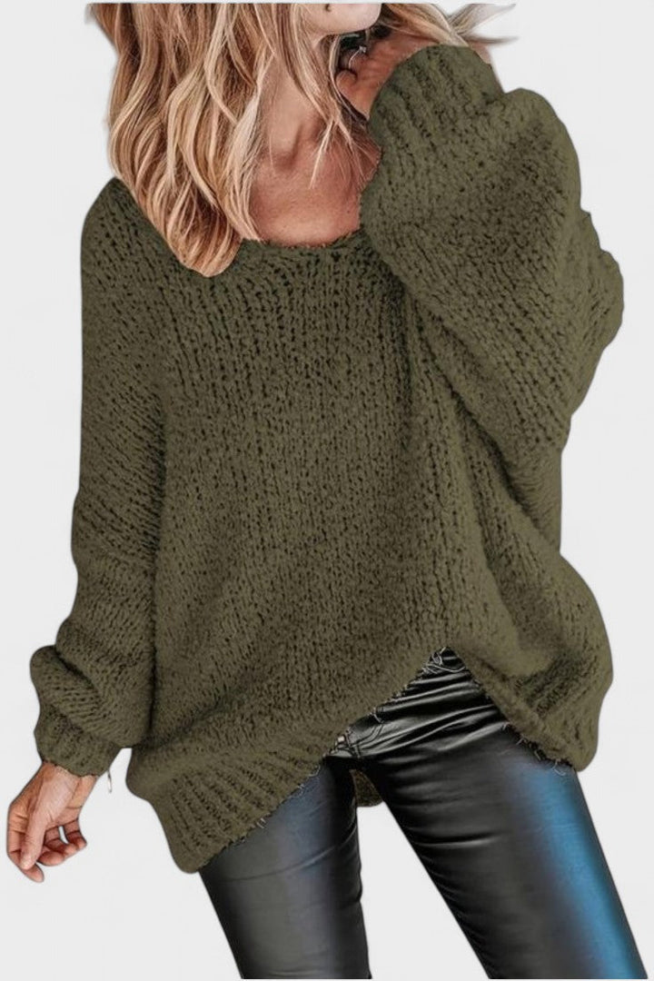 Carla | Camisola leve com scollo rotondo