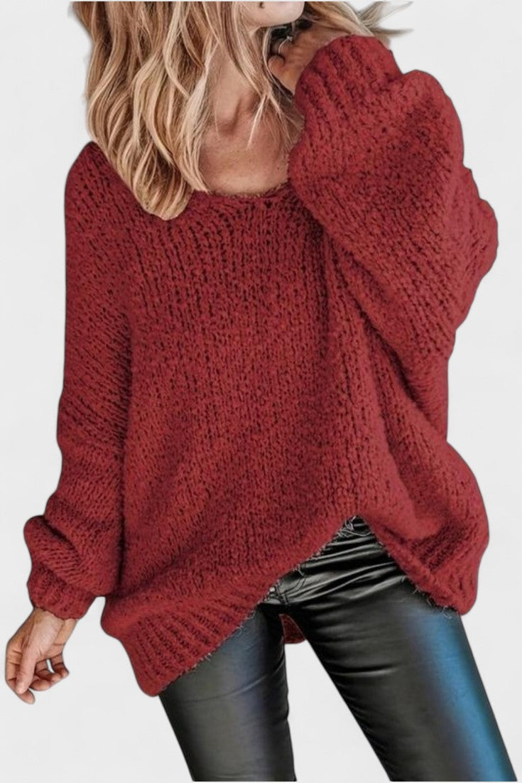Carla | Camisola leve com scollo rotondo