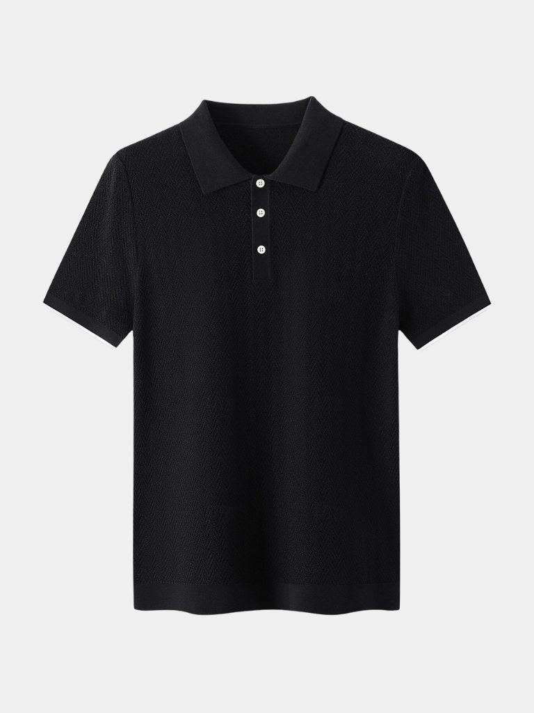 Miguel | Polo tricô brownston