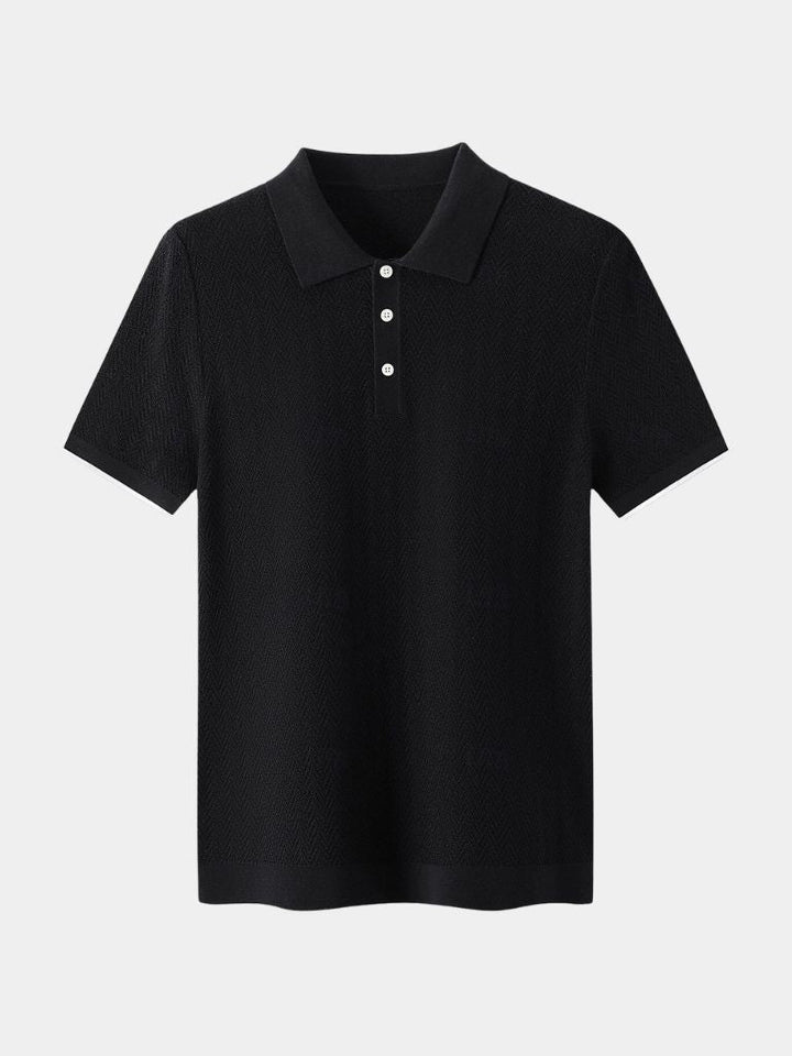 Miguel | Polo tricô brownston