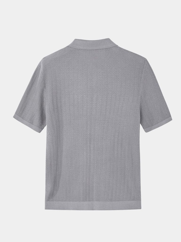 Miguel | Polo tricô brownston