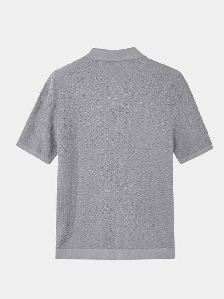 Miguel | Polo tricô brownston