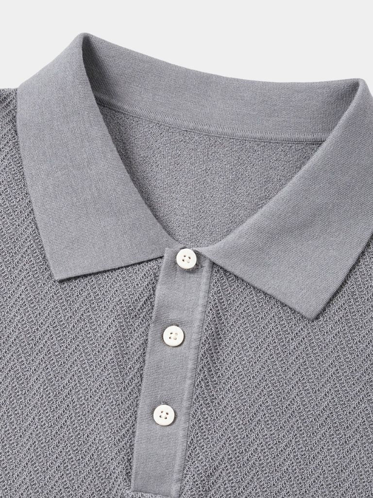 Miguel | Polo tricô brownston