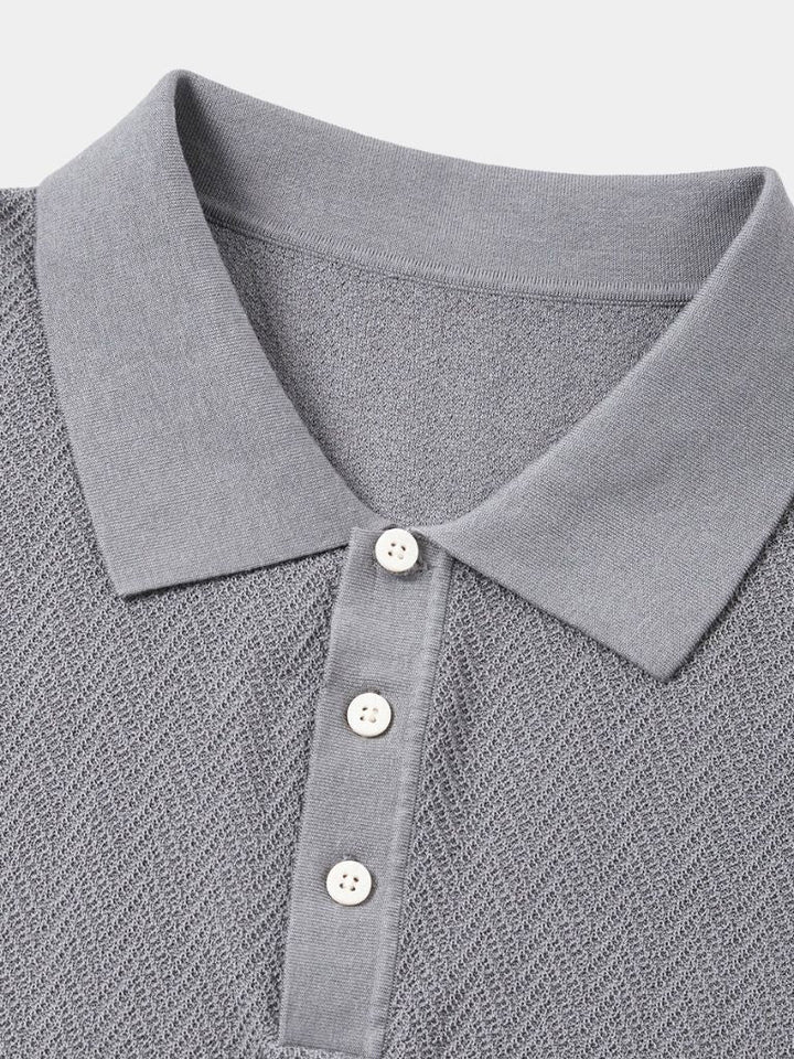 Miguel | Polo tricô brownston