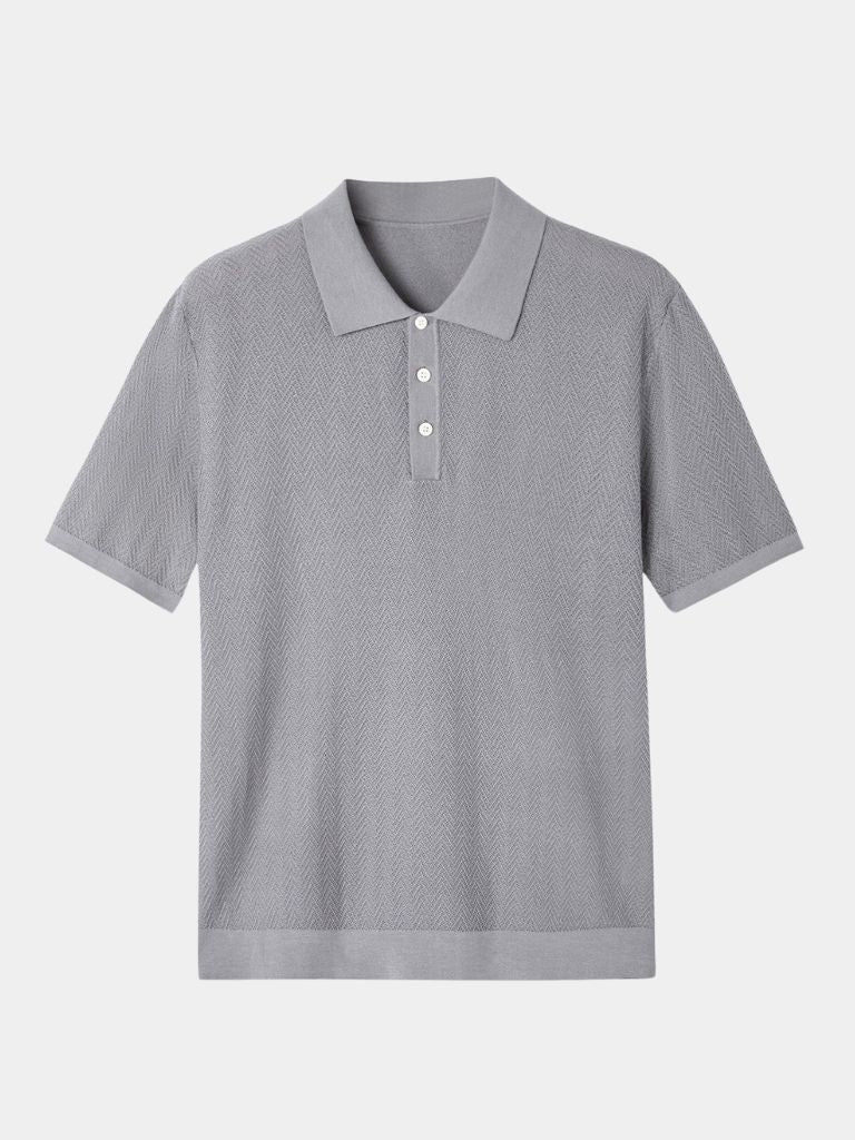 Miguel | Polo tricô brownston